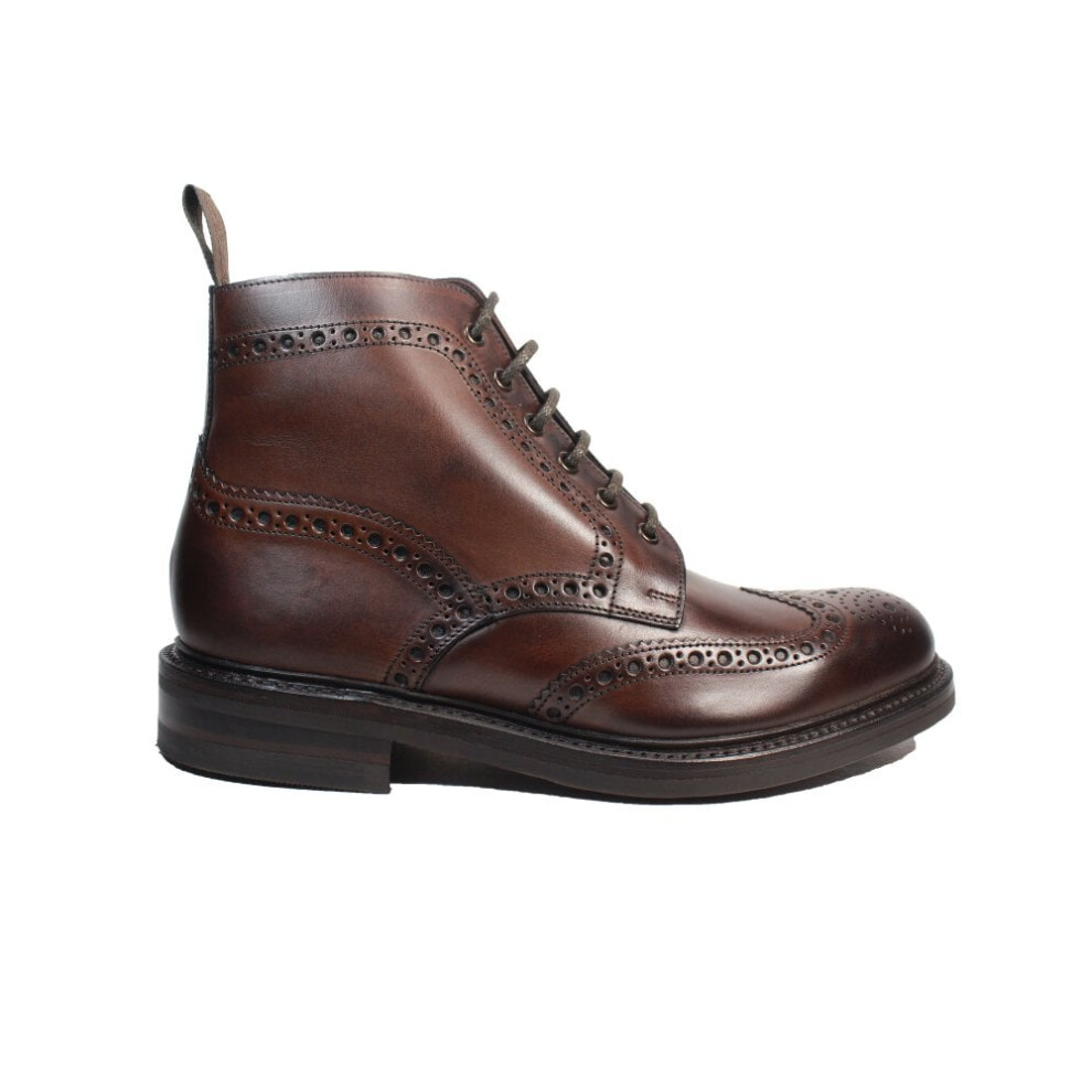 (9 (Adults')) Bedale | Dark Brown Leather | Mens Derby Boots