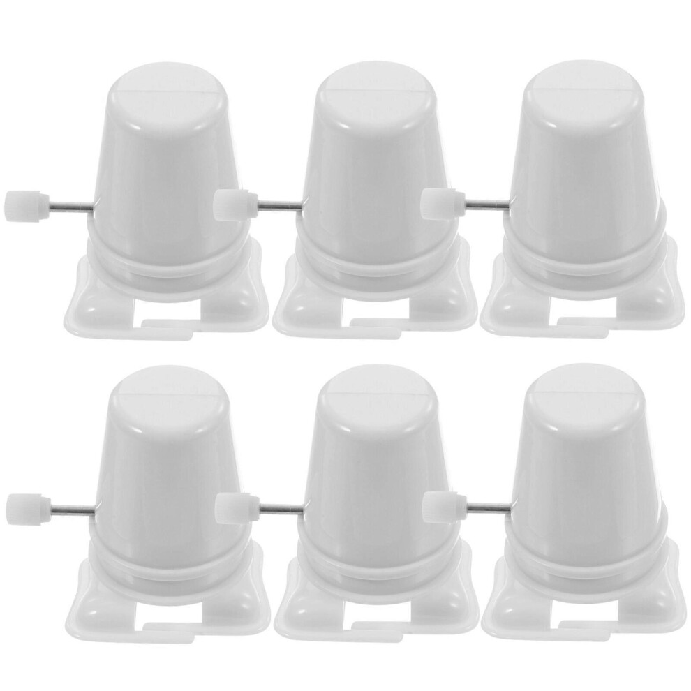 Kricely (As Show, One Size) 6Pcs Plastic Plaything Movement Professional Clay Craft Fitting Small Movement For Diy