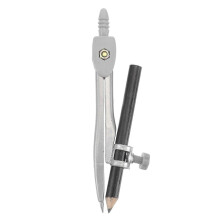 (As show, One size) Professional Compass for Geometry Precision Compass with Pencil Holder for Math Drafting