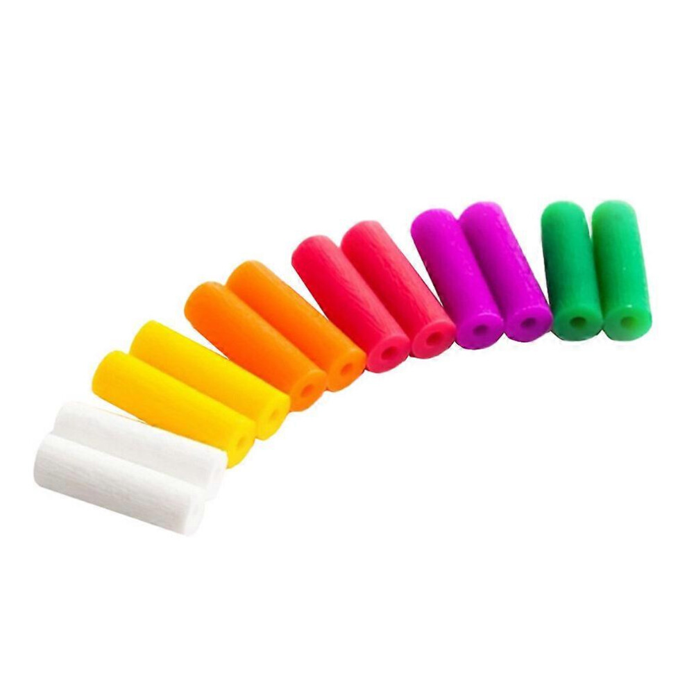 Kricely (As Show, One Size) 1 Set 12Pcs Orthodontic Aligner Chewies Aligner Chompers (Random Color Flavor )