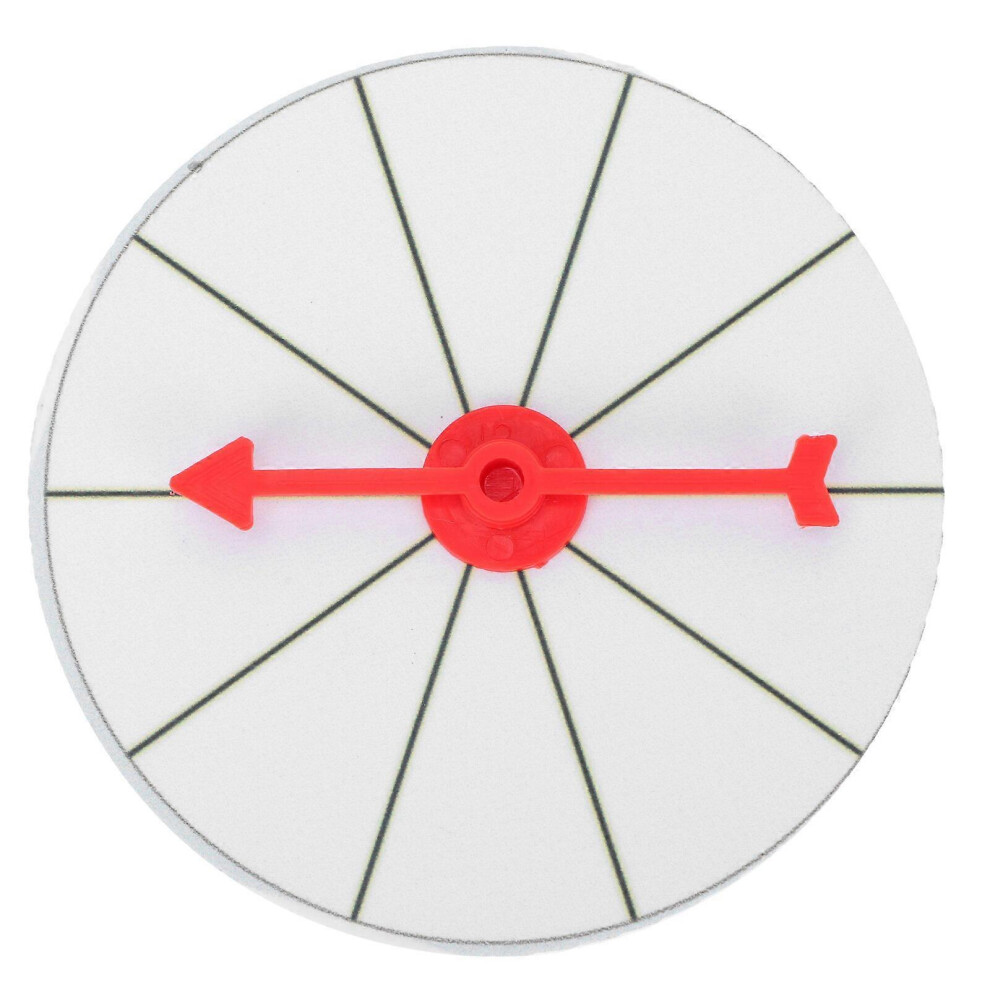 Kricely (As Show, One Size) 1Pc Prize Wheel Hanging Draw Wheel Teaching Activities Rotary Game Prop