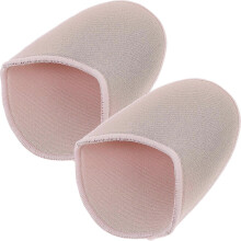 (As show, One size) 1 Pair Foot Care Toe Dance Protector Insoles Half Pads Ballet Shoes Covers Toe Pouches for Heel Ballet Point Shoes