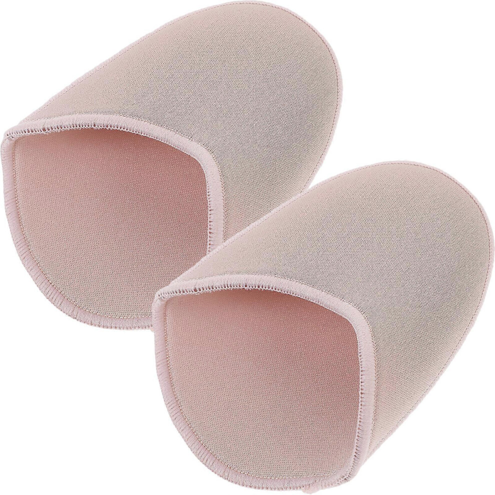 Kricely (As Show, One Size) 1 Pair Foot Care Toe Dance Protector Insoles Half Pads Ballet Shoes Covers Toe Pouches For Heel Ballet Point Shoes