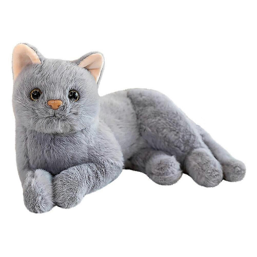 Kricely (As Show, One Size) Simulation Animal Doll Plush Cat Plaything Stuffed Animal Doll For Home Kids Toy