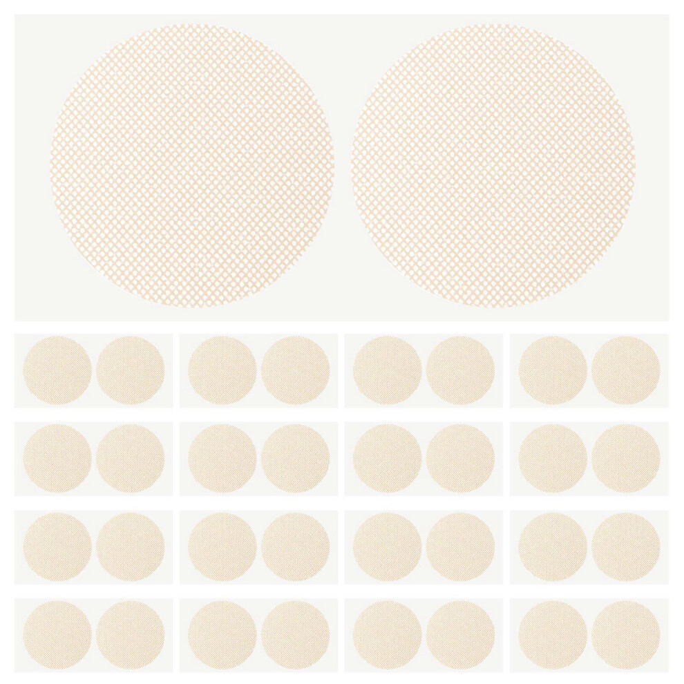 Kricely (As Shown2, One Size) 50 Pairs Of Sports Nipple Covers Invisibility Nipple Shields Running Nipple Pasties