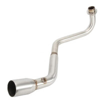 (As show, One size) Motorcycle Modification Exhaust Middle Link Pipe Fit for HONDA MSX125 2013-2019