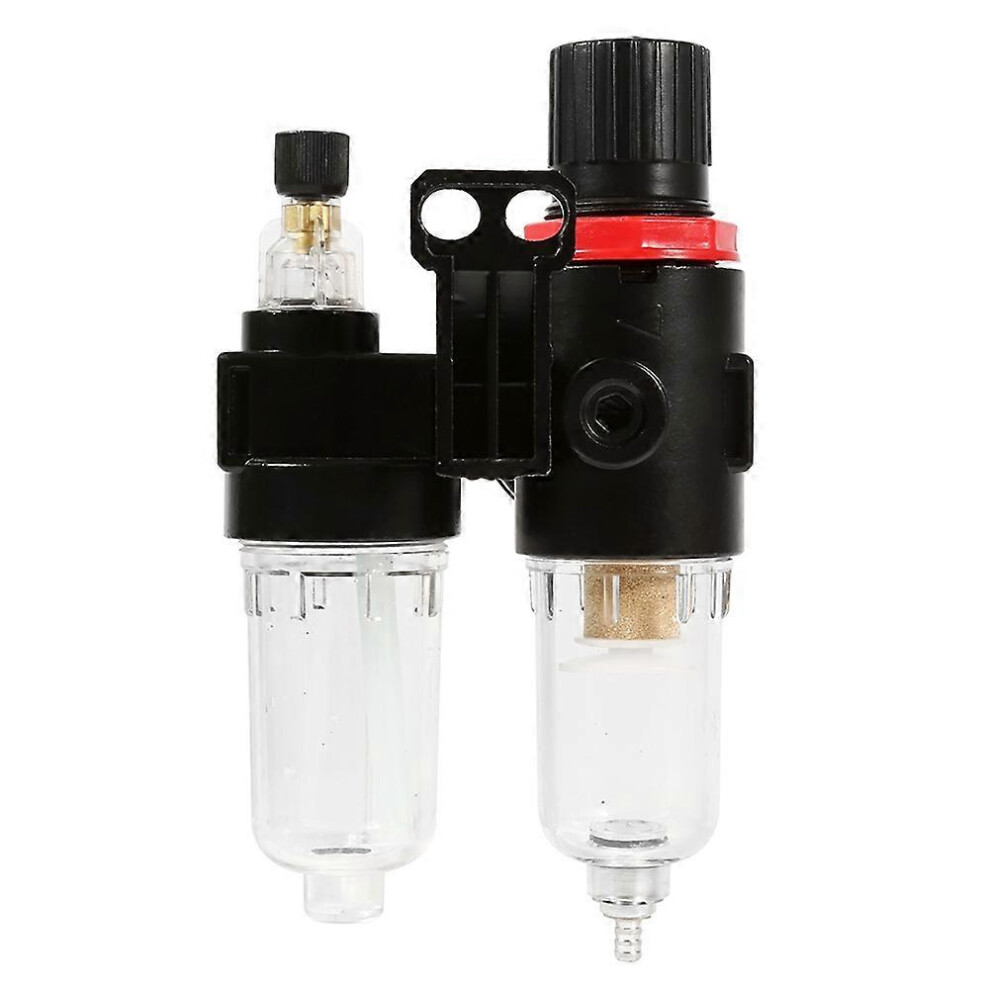 (As Show, One Size) Air Filter Pressure Regulator,Oil Water Separator Trap Air Compressor Filter Airbrush Compresso 6909775610381