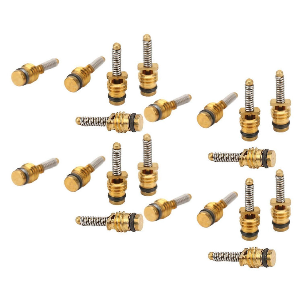 (As Show, One Size) 20Pcs Car Air Conditioning Valve Core Copper High Pressure Valve Core Replacement For Ford 6909775549643
