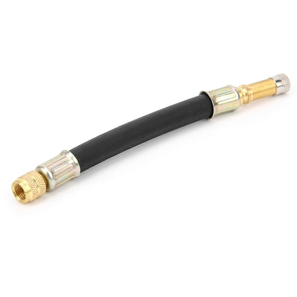 (As Show, One Size) 12In Flexible Rubber Tyre Valve Extension Adapter Inflation Tool Accessory For Truck Van Bus 6909775659045