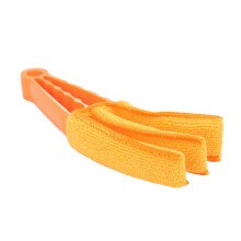 (As show, One size) Car Air Vent Duster Multipurpose Cleaning Microfiber Cloth Tool for Window Leaves Blinds Shutter Fan