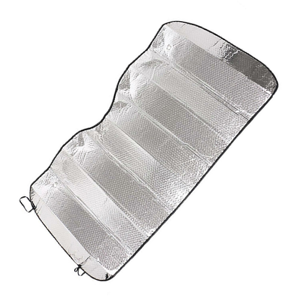 (As Show, One Size) Car Windshield Sunshade Thickened 130X60cm Sun Protection Heat Insulation Windscreen Sun Visor Unive 6909775621370