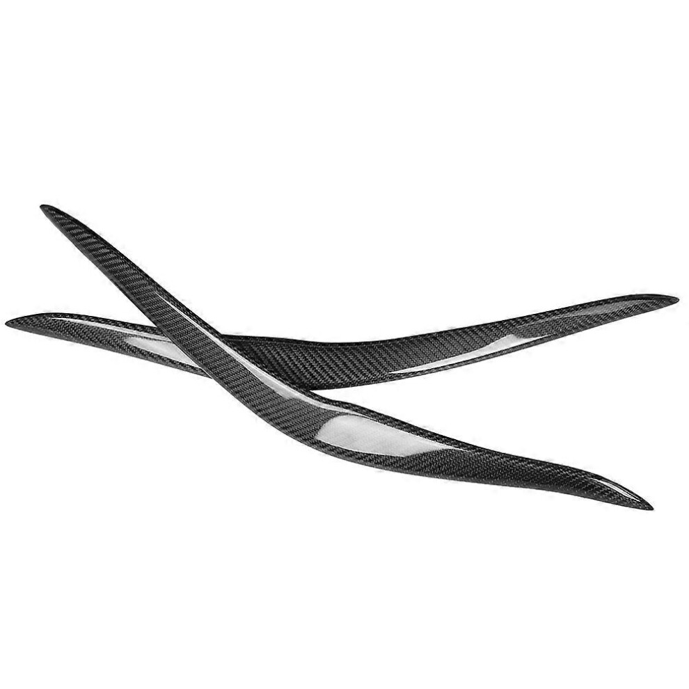 (As Show, One Size) Carbon Fiber Car Headlight Eyebrow Eyelids Fits For F87 M2 F22 F23 220I 228I M235i 2D 6909775624227