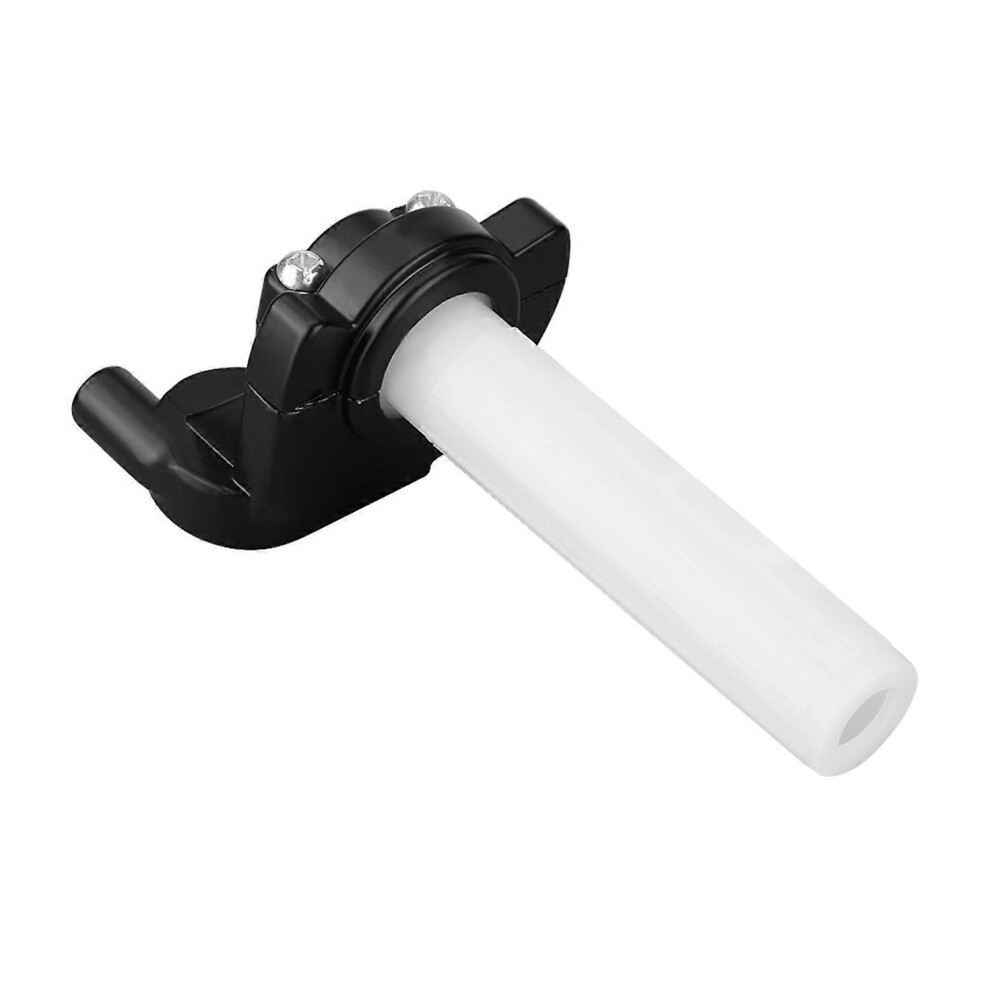 (As Show, One Size) 22Mm Motorcycle Visual Throttle Grips Twist Gas Throttle Handle For Dirt Bike Roller White 6909775641149