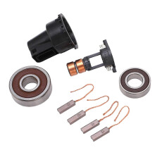 (As show, One size) Alternator Repair Kit Slip Ring Brushes Bearings Set 230090 Replacement for Bosch 0124515010