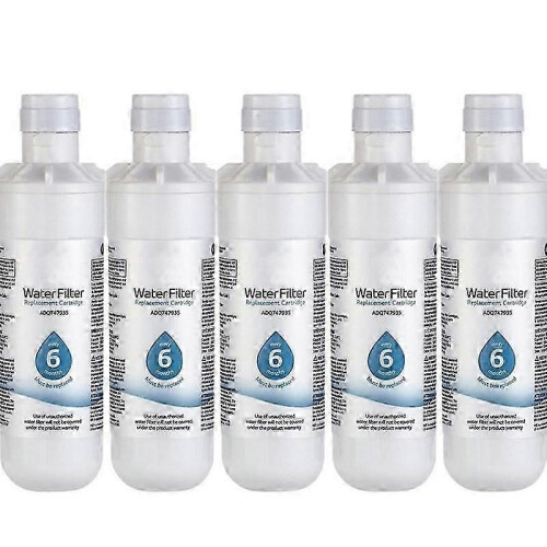 5pcs Lg Refrigerator Water Filter Lt1000p / Adq747935