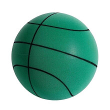 (21cm green 01) 21/24 cm Silent Basketball,Indoor Quiet Training Ball Uncoated High Elastic UK