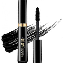 (Black) 4D Waterproof Mascara, 8ml 4D Lash Mascara, Volume Mascara, Natural Waterproof Smudge-Proof, Long Lasting Mascara