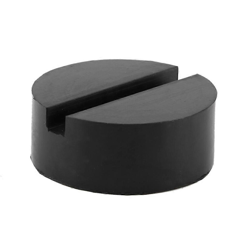 (As Show, One Size) Popular Practical 6Cm Groove Jack Disk Rubber Pad Pinch Weld Side Rubber Cushion Black 6909775624197