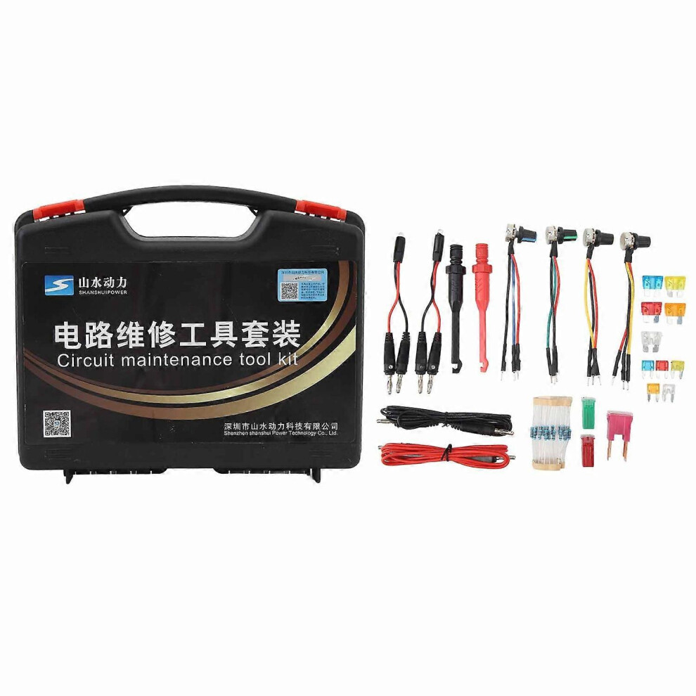 (As Show, One Size) Automotive Circuit Test Leads Kit Multifunction Multimeter Electrical Testers Auto Diagnostic Wire T 6909775657317