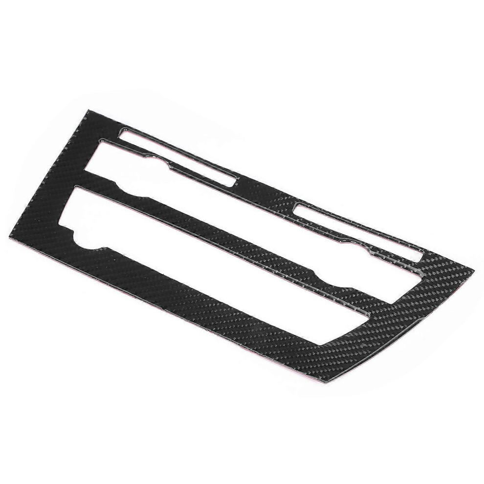 (As show, One size) Carbon Fiber CD Panel Frame Trim Interior Decoration Fit for X5 X6 F15 F16 2014â2017 LHD RHD-image-OPC-PH28NQX-NEW