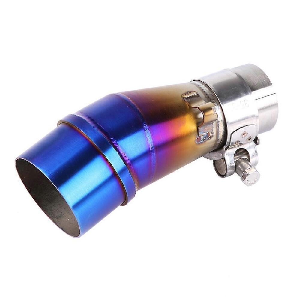 (As Show, One Size) Motorcycle Full Exhaust System Middle Pipe Link Connect For Kawasaki Ninja 300 Z250 Z300 13-16 6909775638217