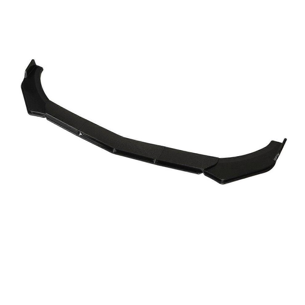 (As Show, One Size) 5Pcs Front Bumper Spoiler Splitter 110 To 140Cm Universal Car Lip Body Kit For Modification 6909775559796