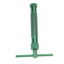 (As show, One size) Portable Polymer Clay Extruder Sculpey Sculpting Tool with 20 Interchangeable Discs (Green)