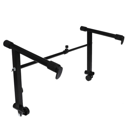 (As show, One size) 1 set Keyboard Stand Double Braced Legs for Digital Pianos Practical Bracket