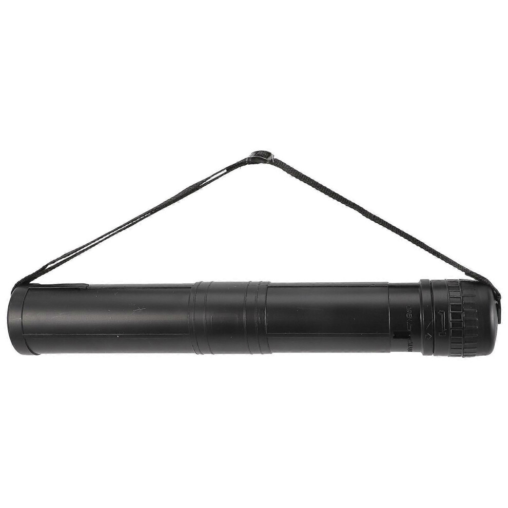 Kricely (As Show, One Size) Telescopic Drawing Tube Portable Document Storage Artwork Tube With Carrying Strap
