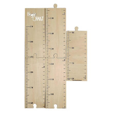 (As show, One size) Height Measurement Ruler Adhesive Height Ruler Wooden Height Ruler Growth Chart