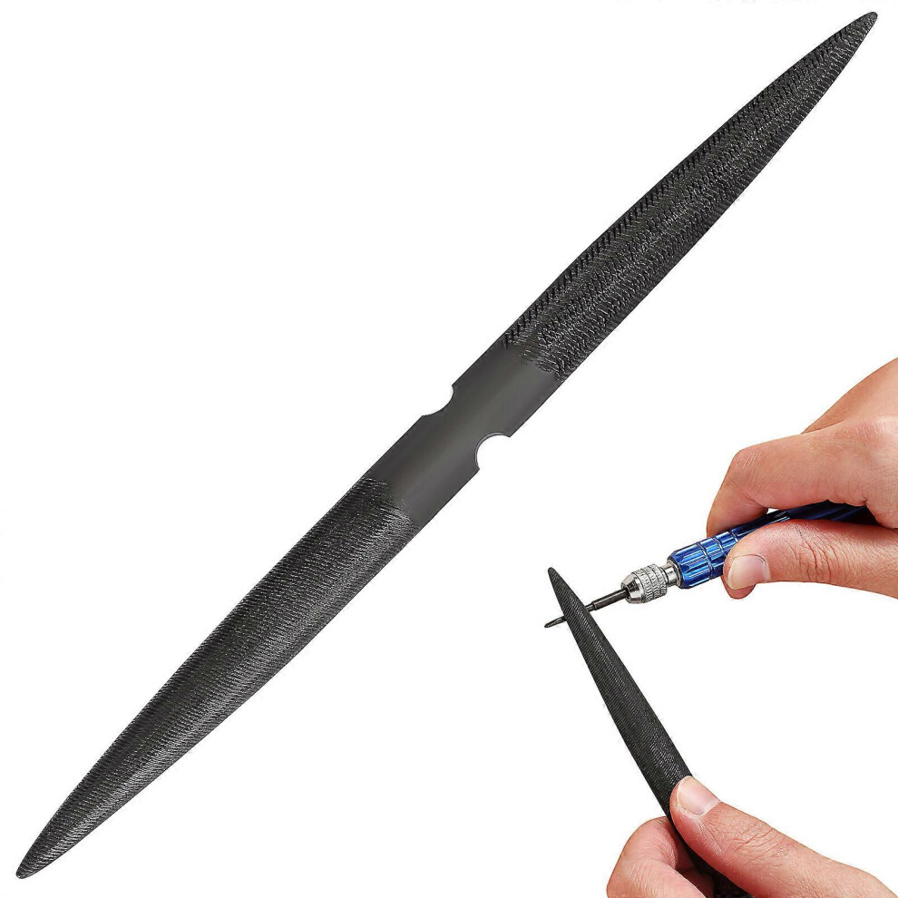 Kricely (As Show, One Size) Practical Double-Ended Wax File Sturdy Wax File Tool For Filing And Carving
