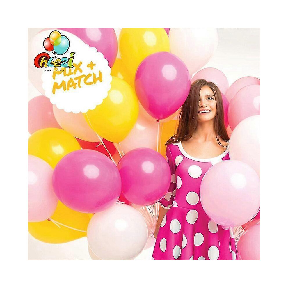 (50 pcs, Clear) 50/100pcs 12 Inch Latex Balloons Black White Wedding Decorations Supply Birthday Party Decor Kids Toys Baby Shower Helium Globos-image-OPC-PH28QQM-NEW