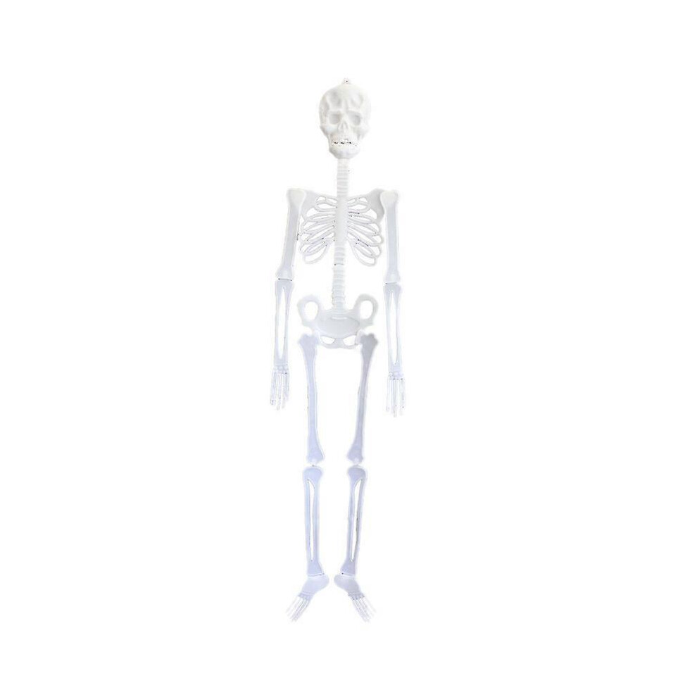 (90cm) Skeleton Full Life Size Poseable Human Halloween Party Prop Haunted House Decor