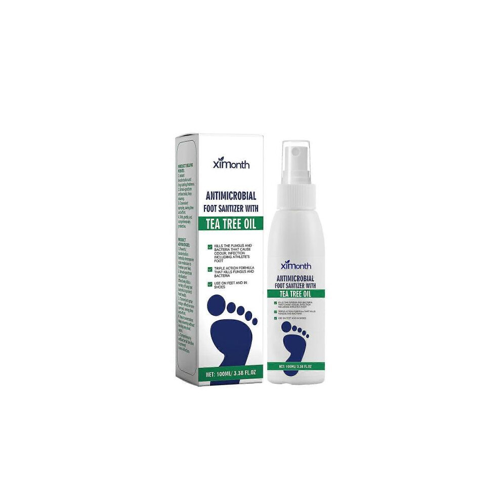 (1pc) 1/2/3PCS Foot Sanitizer Spray with Tea Tree Oil, Tea Tree Oil Foot Spray