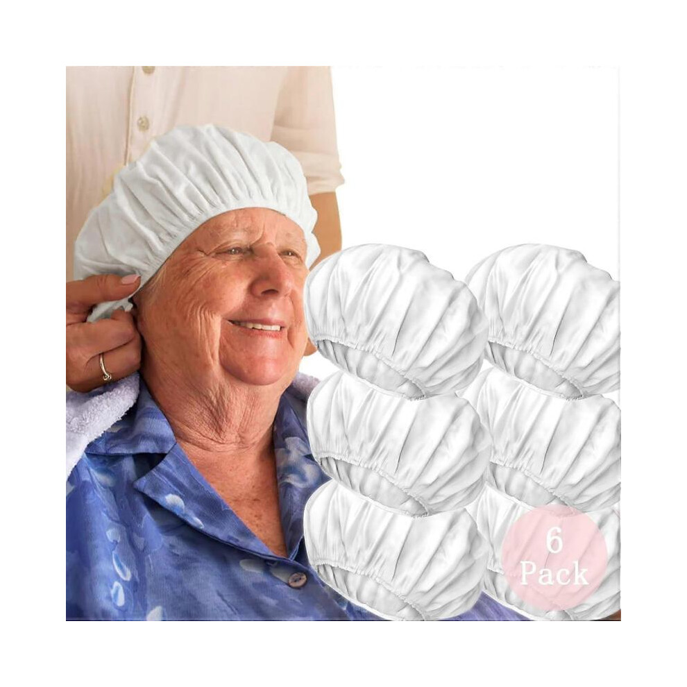 No Rinse Shampoo Caps,Rinse Free Shampoo and Conditioner Caps,No Water Shampoo Shower Caps,Rinse Free Hair Washing Shampoo Caps for Bedridden, Elderly