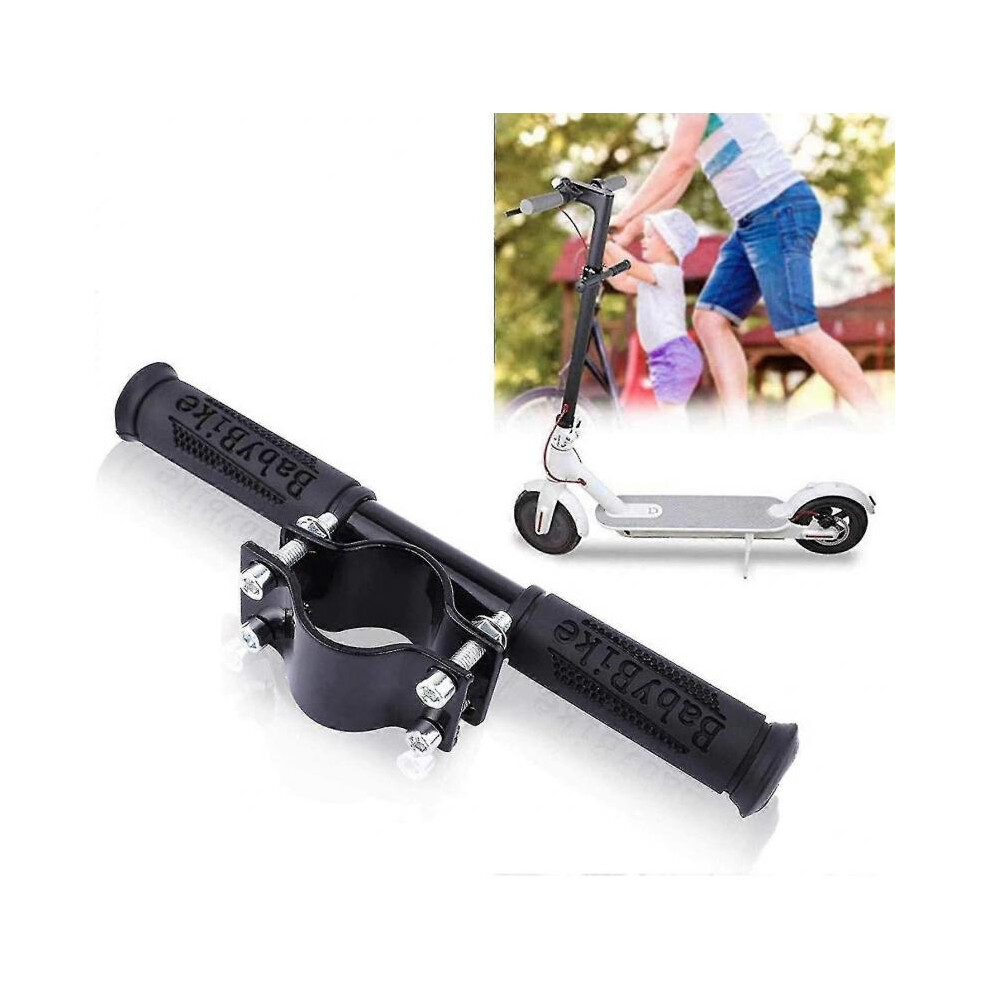 Scooter Children's Adjustable Handlebar Handle Bar Child Safe Support Railing for Xiaomi Scooter (black)