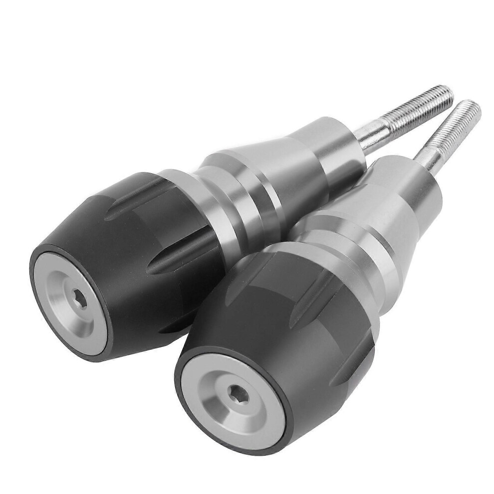 (As show, One size) Universal Motorcycle Exhaust Crash Pad 10mm Protector Frame Slider Stainless SteelTitanium-image-OPC-PH28T7H-NEW