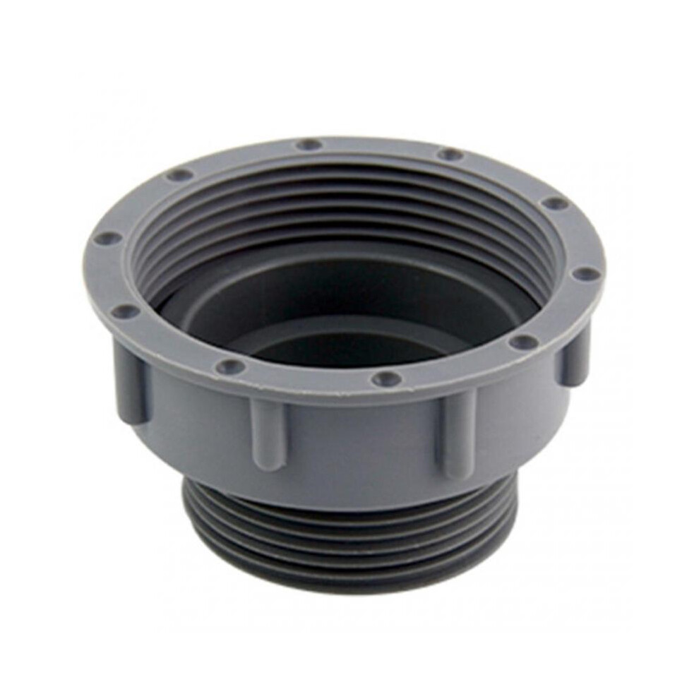 58 to 46mm Drain Pipe Sewer Adapter Kitchen Sink Drain Hose Connector Female to Male Thread Connector Fitting Accessory
