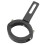 (As show, One size) Motorcycle Light Bar Clamp Mount Bracket Bright Black Shockproof Oxidation Process Rubber Rustproof 3