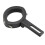 (As show, One size) Motorcycle Light Bar Clamp Mount Bracket Bright Black Shockproof Oxidation Process Rubber Rustproof 2