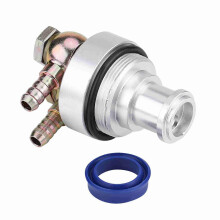 (As show, One size) Motorcycle Oil Cooler Adapter Fitting for Honda Cross Riding CB CG Engine 36 * 1.5mm Thread