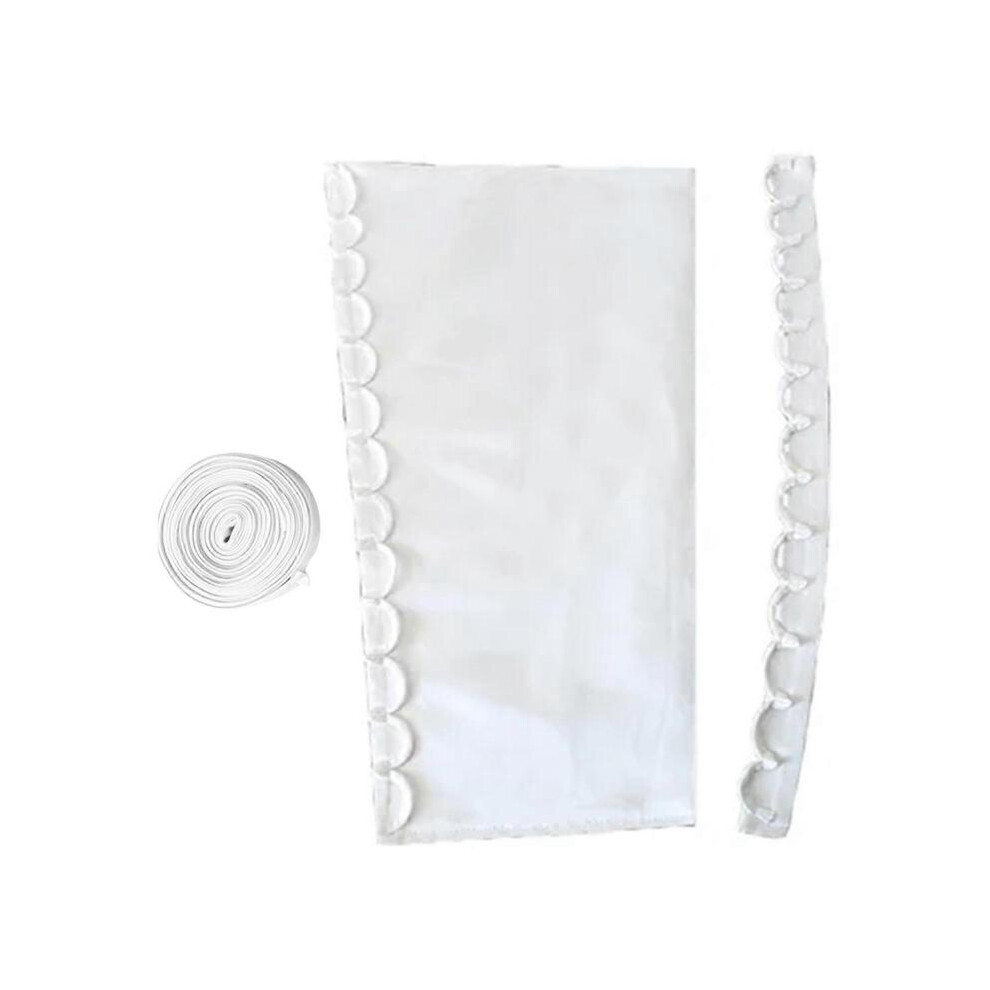 (White) 4Meter Satined Corset Back Kits with Adjustable Rope Shield Buttonhole Cord for Bridal Wedding Gowns and Evening Dresses  Claret