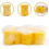 3Pcs Cute Star-Shaped Bath Sponge Bear Rabbit Colourful for Baby 7