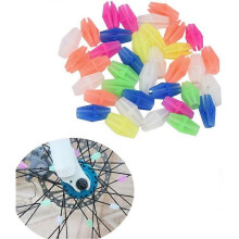 5 Packs, Various Color Bicycle Spoke Beads, Plastic Color Beads, Kids Bicycle Decorative Accessories