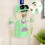 Kids Toothbrush Holders with Cup, Wall-Mounted Bathroom Kit  Automatic Cartoon Toothpaste Squeezer case 1