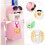 Kids Toothbrush Holders with Cup, Wall-Mounted Bathroom Kit  Automatic Cartoon Toothpaste Squeezer case 4