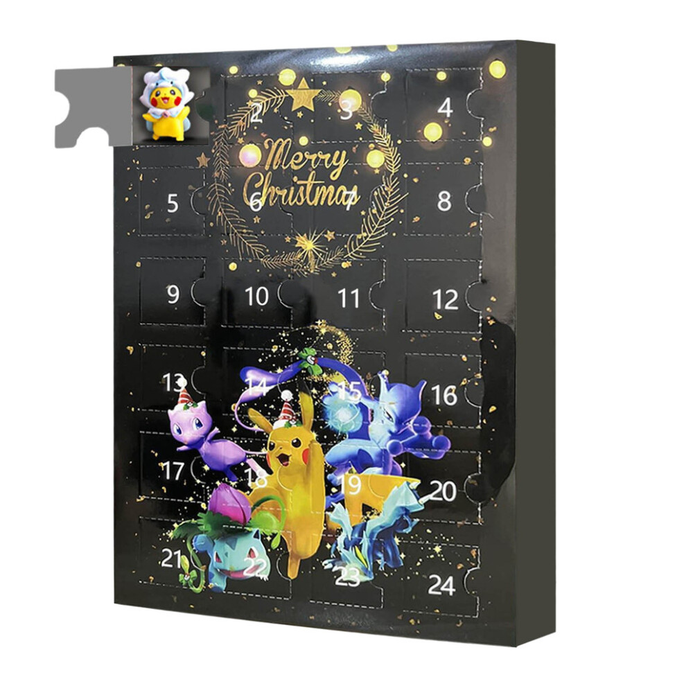(Style F)Noël 24 Jouets Coffret Cadeau Surpris Matière Plastique Poupées Enfants