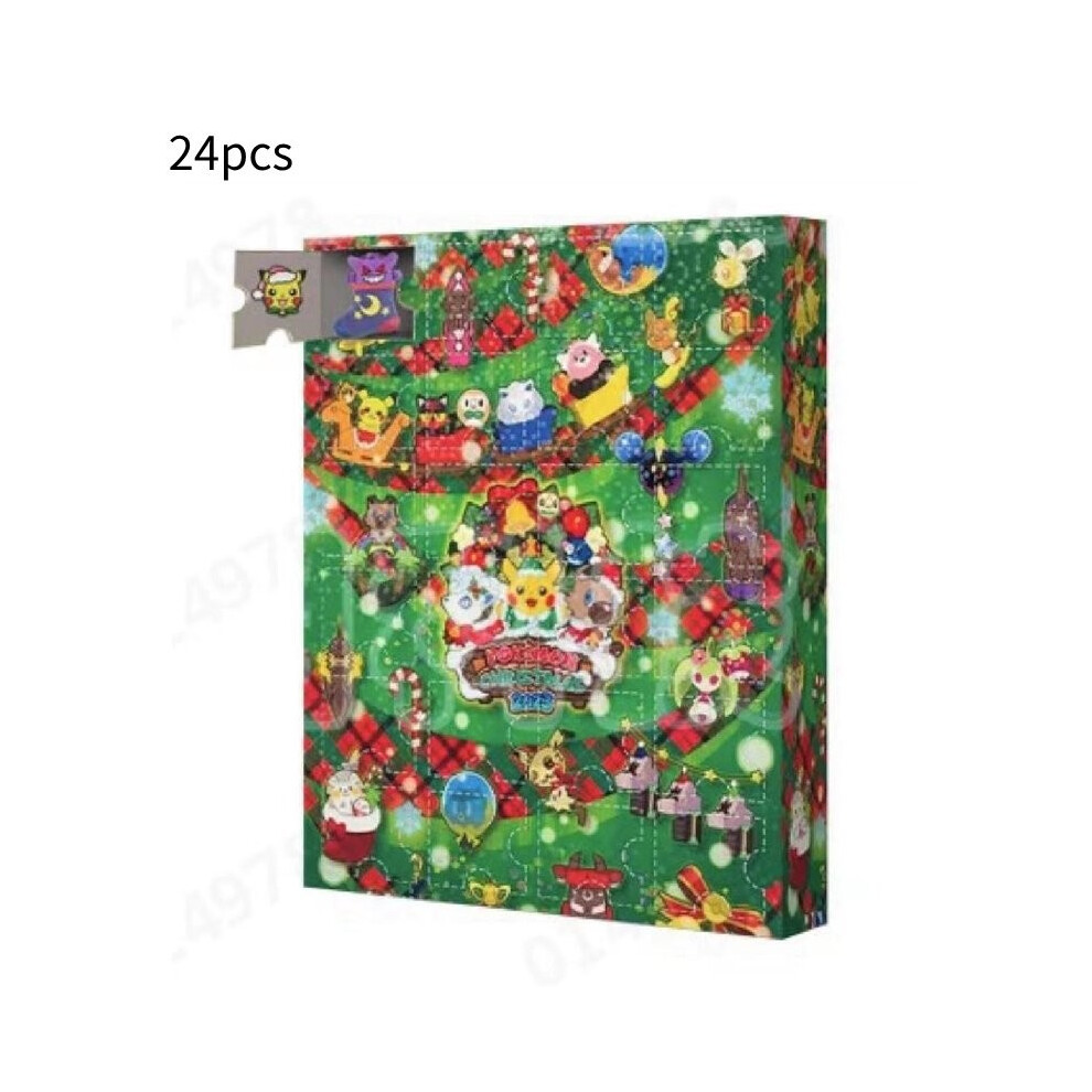 (Style I)Noël 24 Jouets Coffret Cadeau Surpris Matière Plastique Enfants Poupées