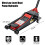 Durable steel Trolley Jack 3 Ton Compact Hydraulic for Van Car Caravan 6