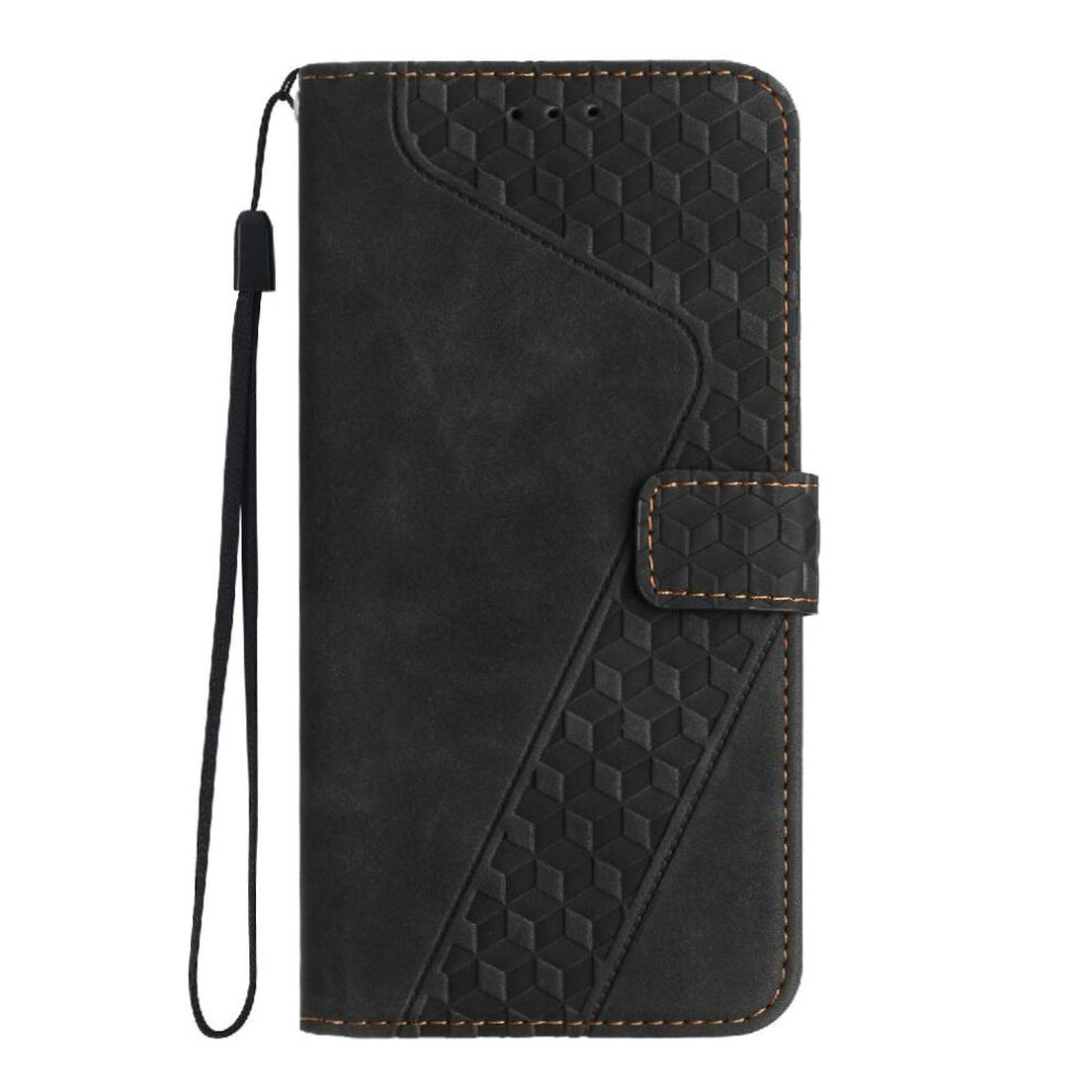 (Black) Phone Case For Oneplus 13 Flip Folio Kickstand Magnetic Card Slots Cover Wallet Black 764544250085